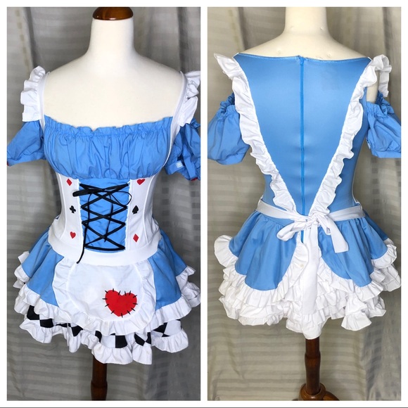 Leg Avenue Alice in Wonderland Costume Size Small